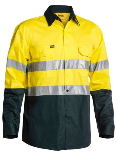 Picture of BISLEY Taped Hi Vis Cool Lightweight  Shirt